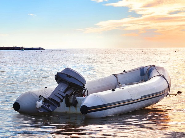 How long does a rubber dinghy 